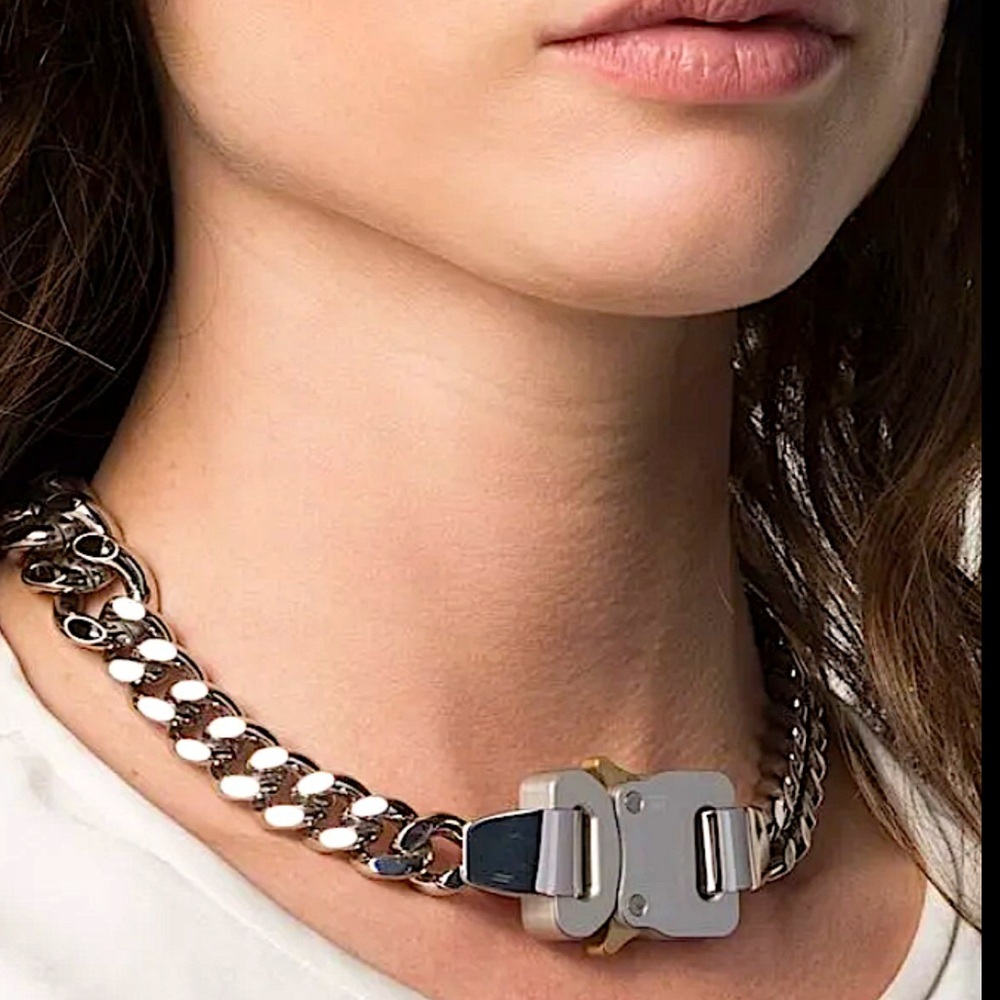 Luxury Stainless Steel Chain Link Necklace